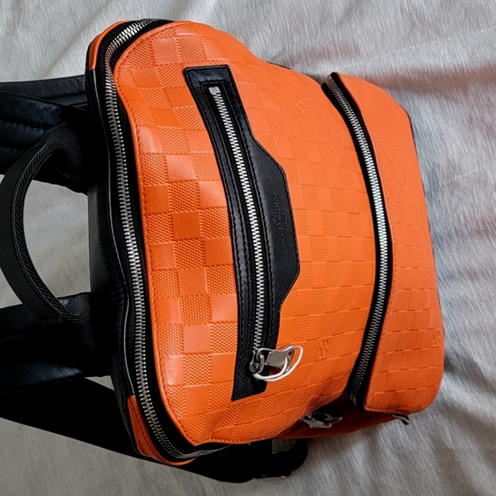 SOLD ❌️❌️❌️ 💯 LOUIS VUITTON Damier Infinite Avenue Leather Backpack - Picture 8 of 16